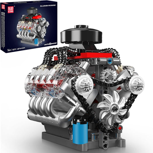 Motorized V8 Engine