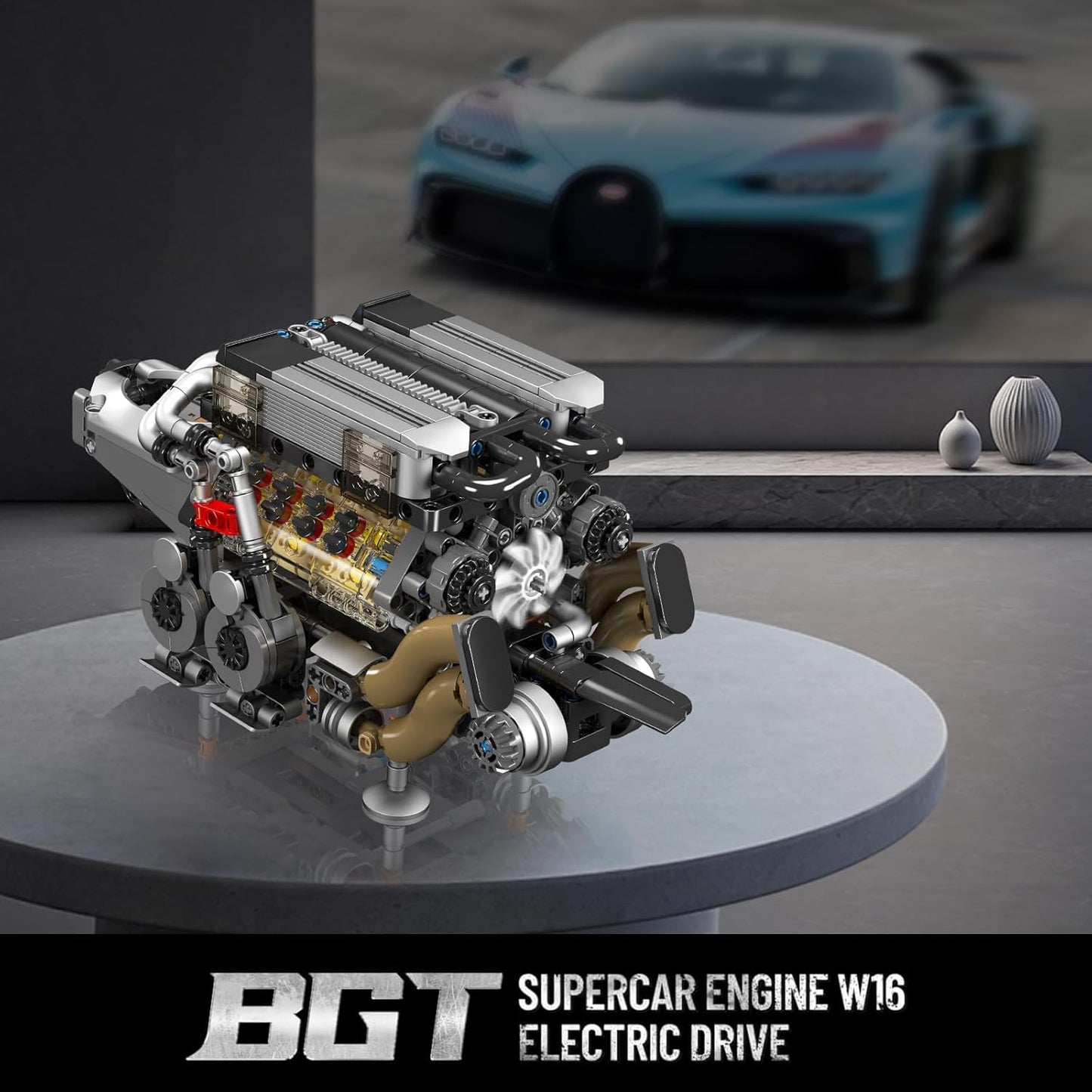 Motorized W16 Engine