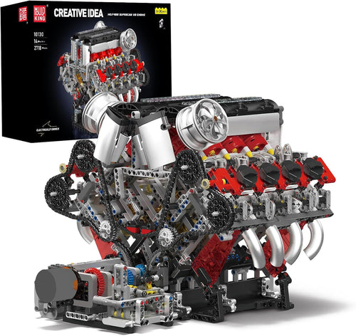 Motorized Supercar V8 Engine