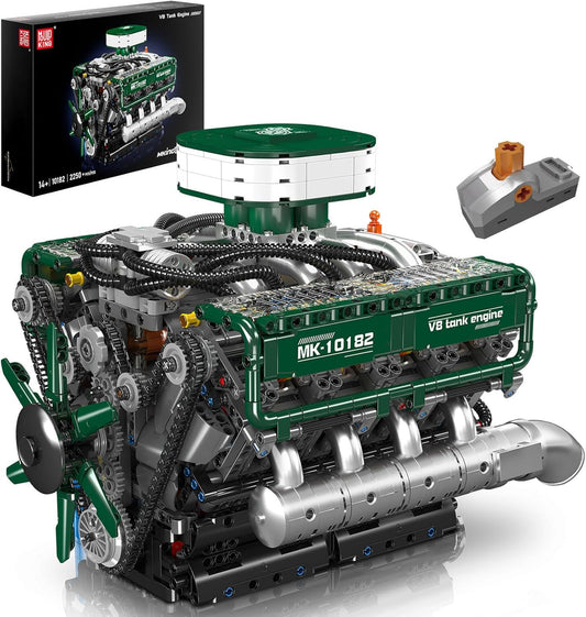 Motorized V8 Tank Engine